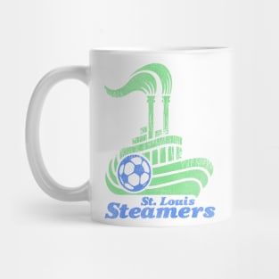 St Louis Steamers Vintage 80s Defunct Soccer Team Mug